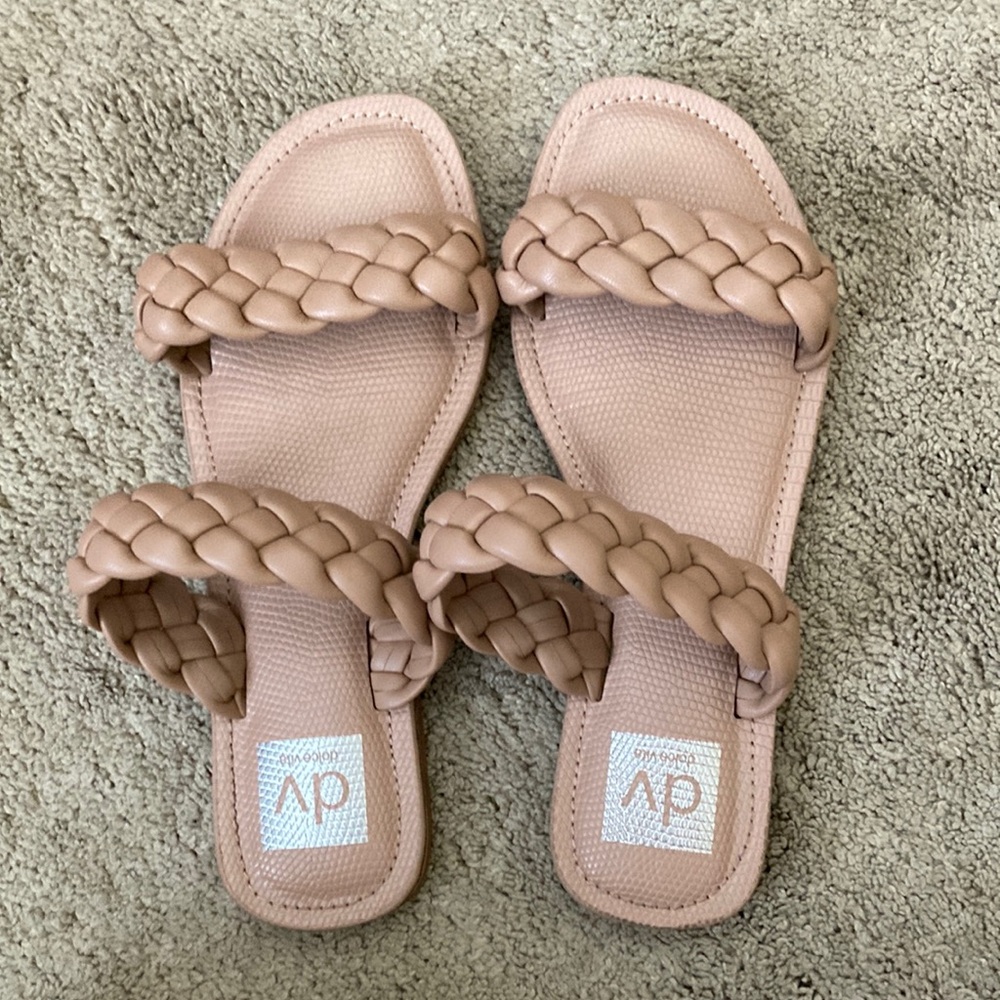 DV by Dolce Vita Pink Braided Sandals